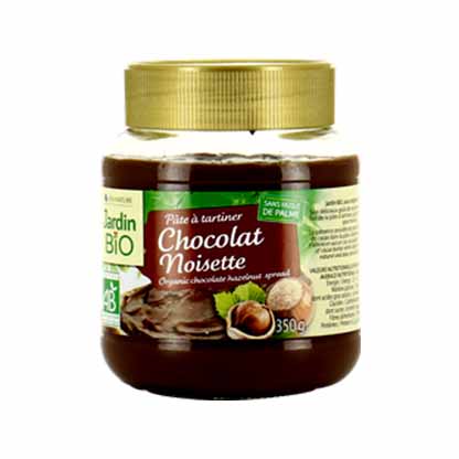 Beurre de cacahuète chocolat - Jardin biologique - 350 g