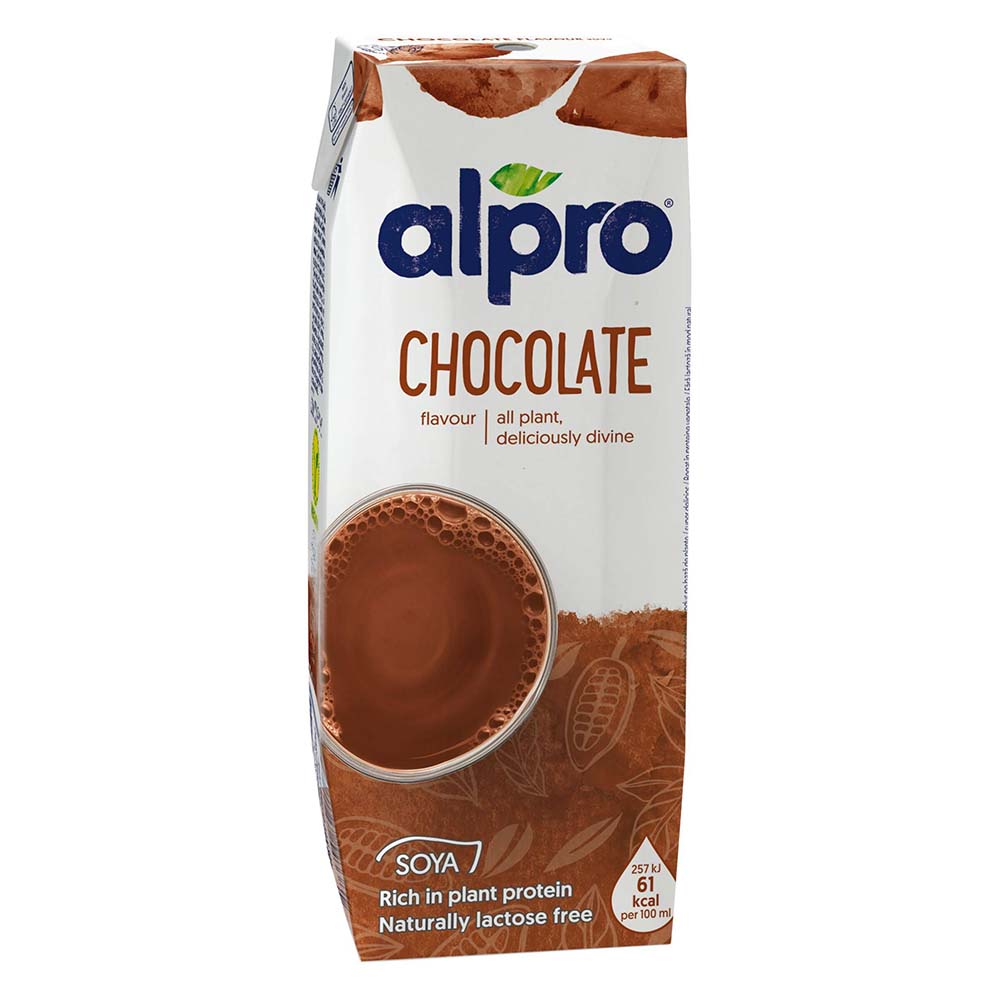 ALPRO Soya drink chocolate - 250ml GO DELIVERY 