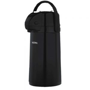 Thermos, stainless steel, with pump, 1,9l