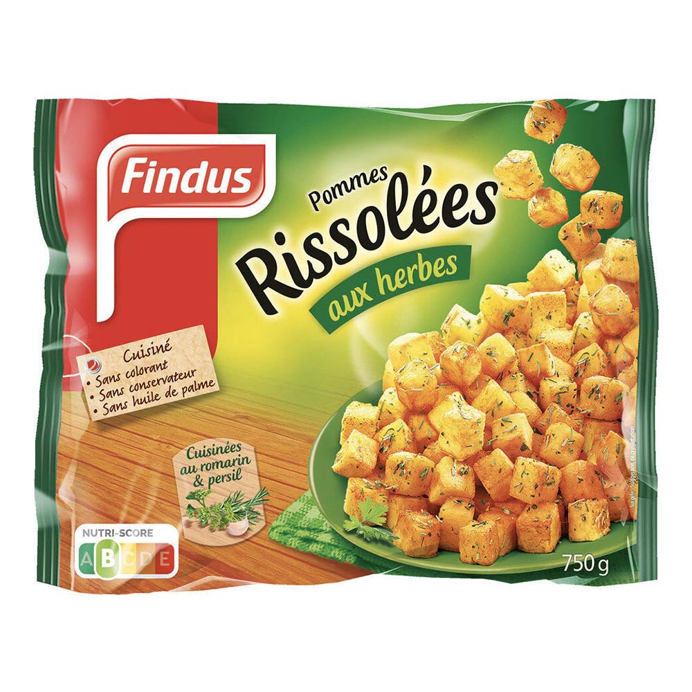 Findus Pommes Rissolées Aux Herbes - 750g - GO DELIVERY