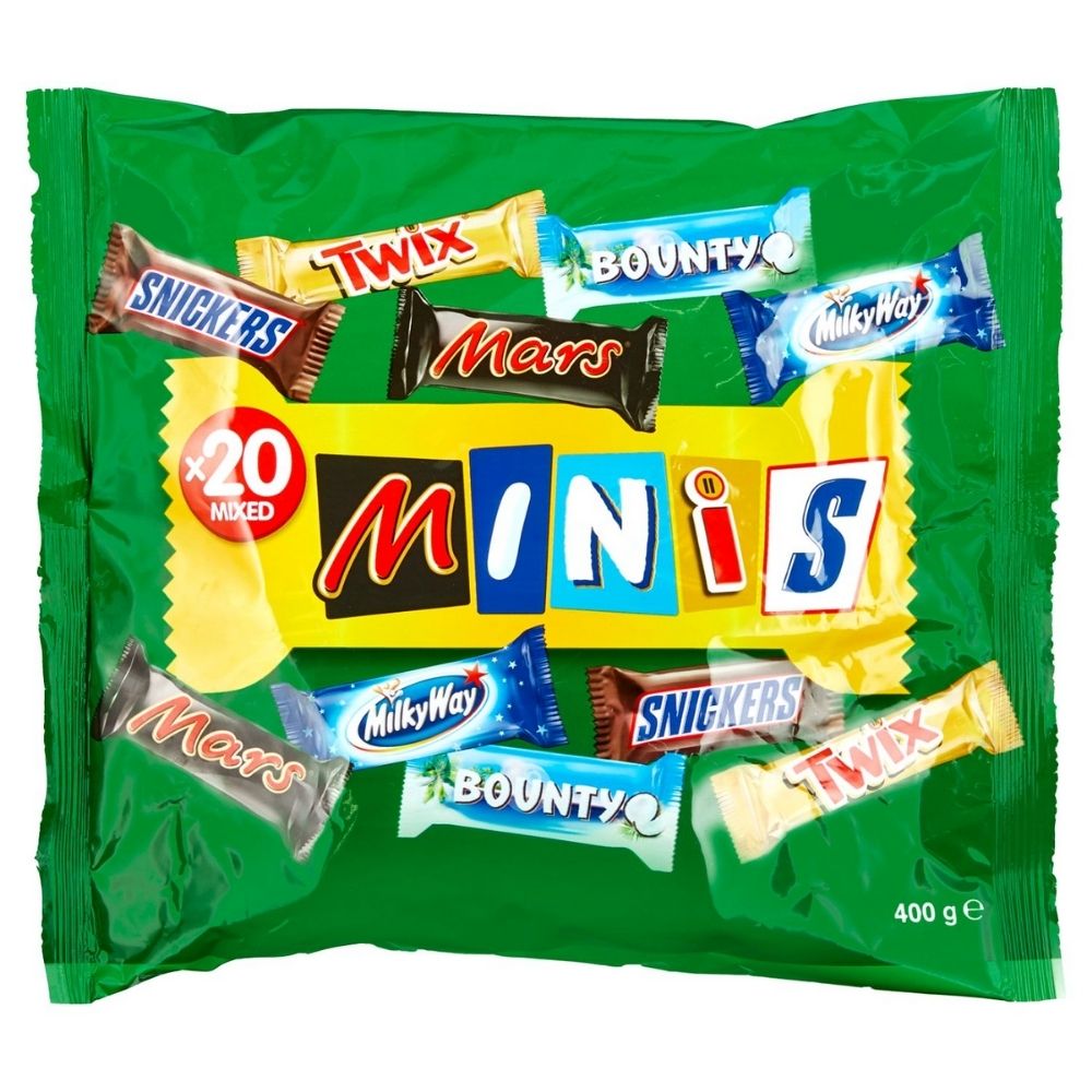 Mars Mixed Minis 1425 g, 1er Pack (1 x 1.425 kg)