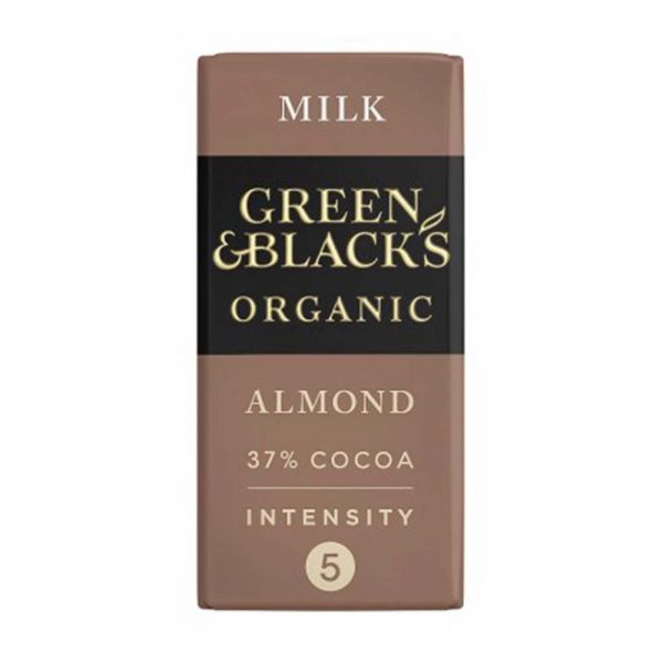 Green Black S Organic Almond Milk Chocolate Bar 90g Go Delivery