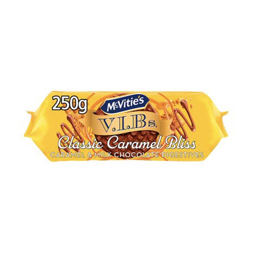 MCVITIES V.I.Bs Classic Caramel Bliss - 250g - GO DELIVERY