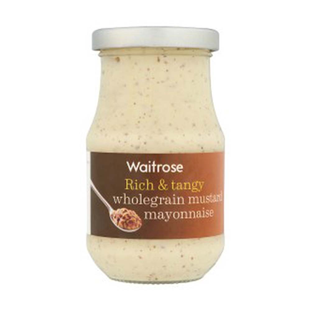 WAITROSE Mustard Mayonnaise 250ml GO DELIVERY