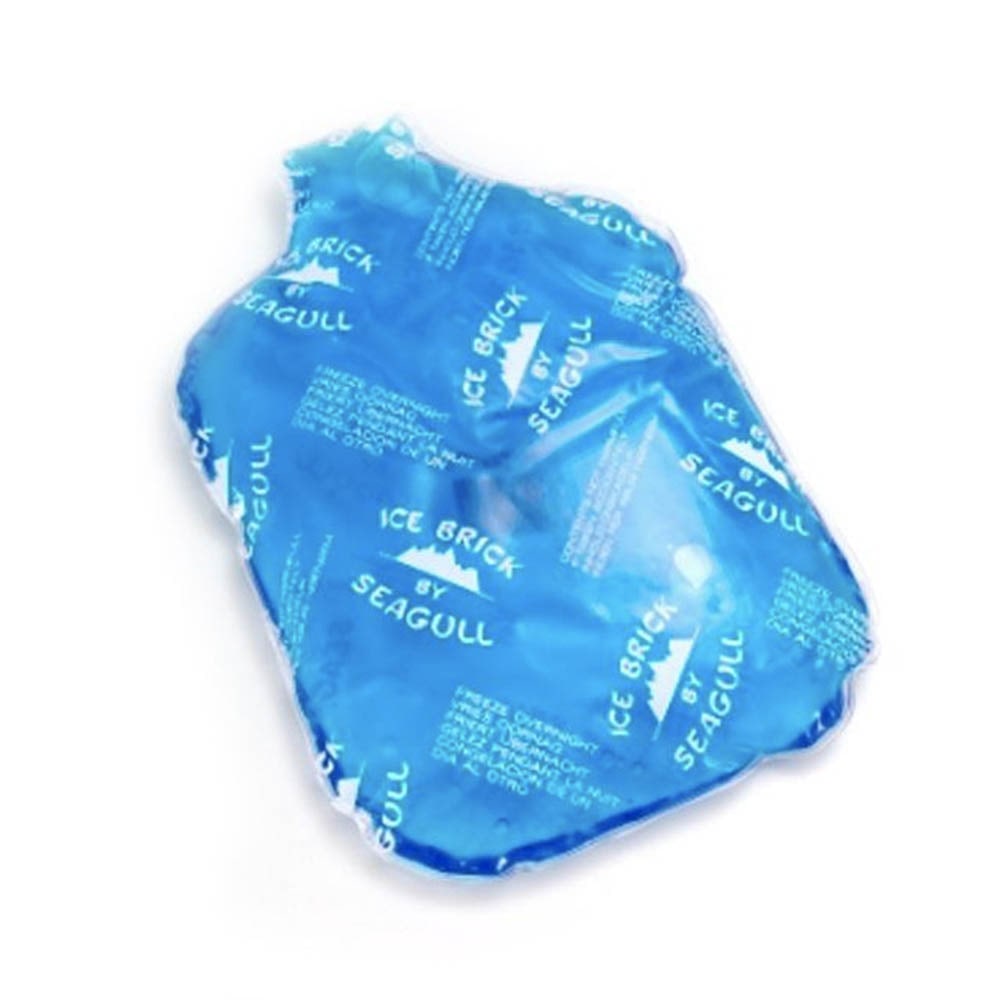 SEAGULL Ice Brick Large Soft Clear Blue Gel - 800g - GO DELIVERY